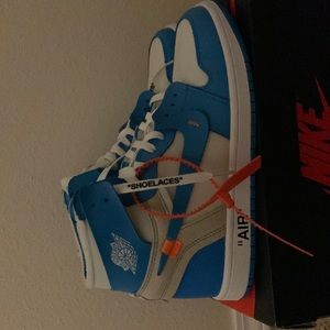 COPY - Off white air Jordan 1 UNC Size 10 mens